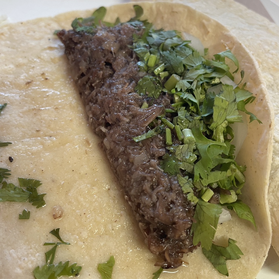 TACOS DE BARBACOA