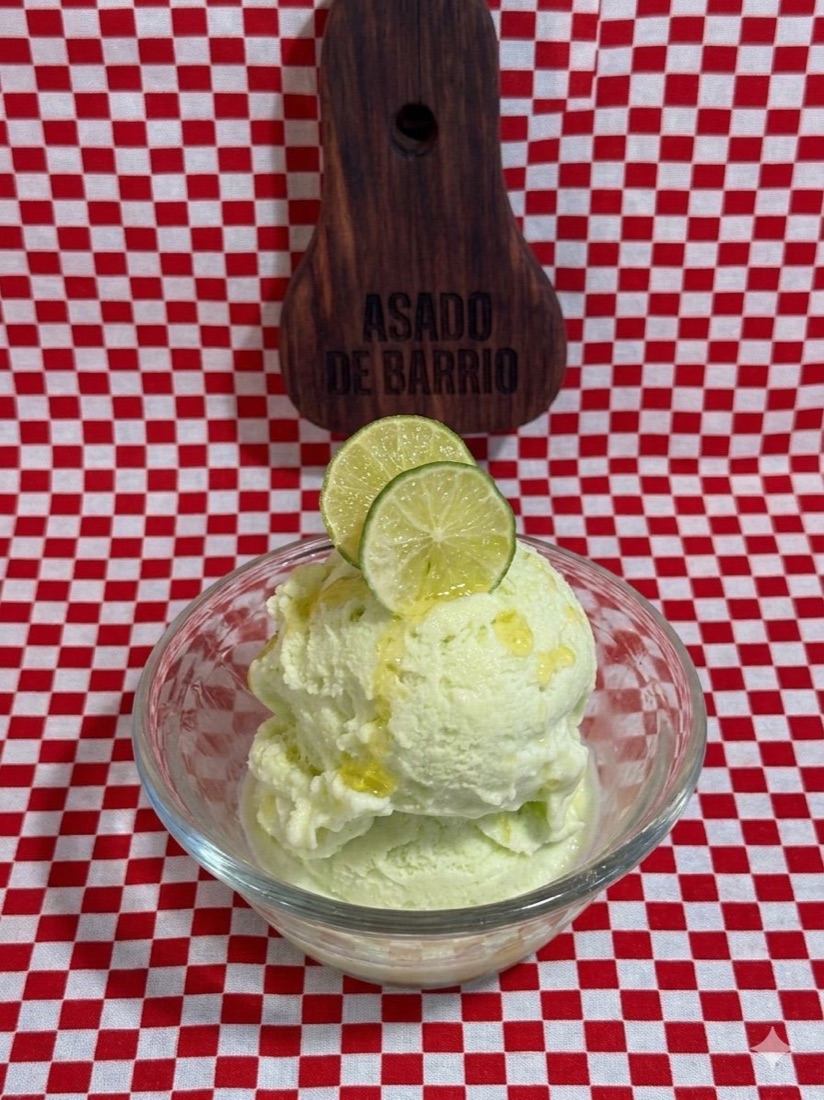 Helado pistache
