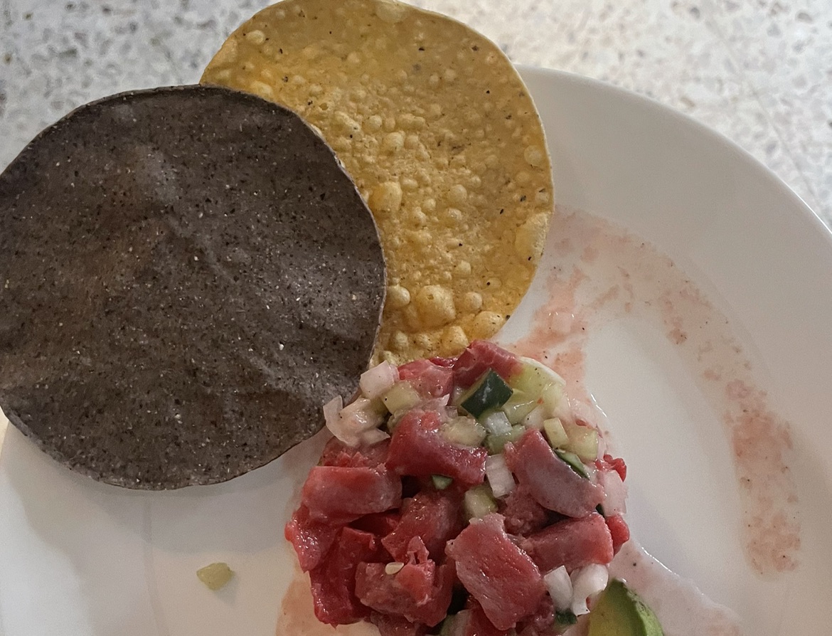 Tostada de atún