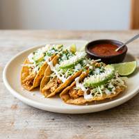 Tacos Dorados de Pollo