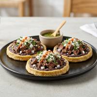 Sopes de Bistec