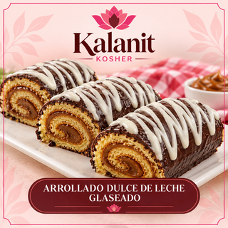 Arrollado dulce de leche x 3