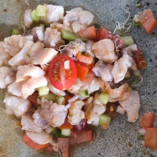 Ceviche de cocodrilo